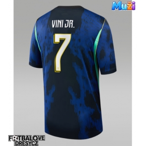 Brazílie Vinicius Junior #7 Venkovní Dres MS 2026 Krátký Rukáv